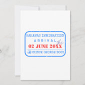 Bewerkbare Custom paspoort stempel generator sjabl Kaart (Voorkant)