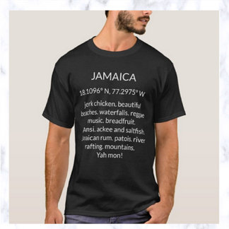 Bewerkbare details van uw land t-shirt