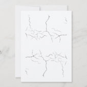 Bewerkbare dinosaurus uitnodiging, kinderverjaarda kaart (Achterkant)