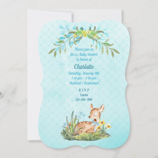 Bewerkbare direct downloadbare uitnodigingen  (Voorkant)