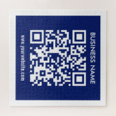 Bewerkbare (direct gegenereerde) QR-code | marineb Legpuzzel (Horizontaal)