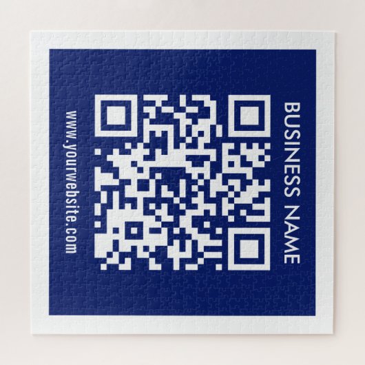 Bewerkbare (direct gegenereerde) QR-code | marineb Legpuzzel (Horizontaal)