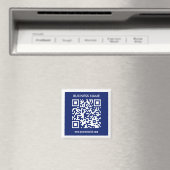 Bewerkbare (direct gegenereerde) QR-code | marineb Magneet (Insitu (Vaatwasser))
