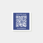Bewerkbare (direct gegenereerde) QR-code | marineb Post-it® Notes (Voorkant)