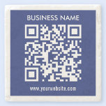 Bewerkbare (direct gegenereerde) QR-code | marineb Stenen Onderzetter<br><div class="desc">Voer eenvoudig een website adres in om uw aangepaste QR-code direct te genereren.</div>