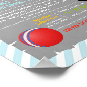 Bewerkbare dodgeball fondsenwervingsflyer poster (Hoek)