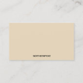 Bewerkbare Dog Groomer Loyalty Rewards-Kaart (Achterkant)