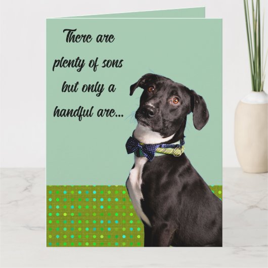 Bewerkbare Doggone Geweldige Verjaardag Kaart (Voorkant)