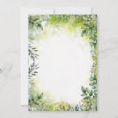 Bewerkbare Dragon 1e Verjaardagsfeestuitnodiging Save The Date (Achterkant)