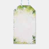 Bewerkbare Dragon 1st Birthday Party, Jongens Verj Cadeaulabel (Achterkant)