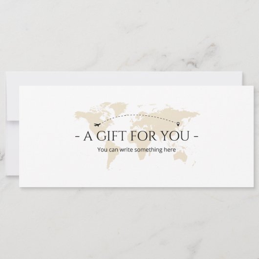 Bewerkbare Dublin Boarding Pass Vliegticket Kaart (Achterkant)