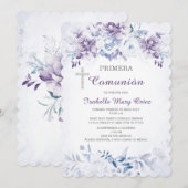 BEWERKBARE Eerste Communie Kaart (Voorkant / Achterkant)