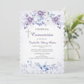 BEWERKBARE Eerste Communie Kaart (Staand voorkant)