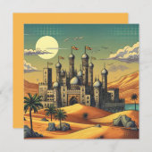 Bewerkbare eID al-Fitr Feestdagenkaart (Voorkant / Achterkant)