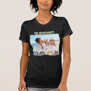 Bewerkbare en gepersonaliseerde familiefoto-collag t-shirt