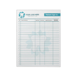 Bewerkbare endodontie of tandheelkundige aanmeldin notitieblok