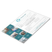 Bewerkbare endodontie Referral Afspraak Notitieblok (Schuin)