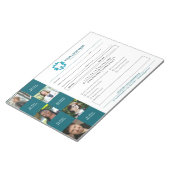 Bewerkbare endodontie Referral Afspraak Notitieblok (Schuin)