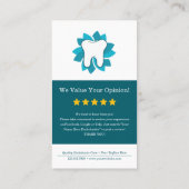 Bewerkbare endodontie Volgende afspraak Visitekaartje (Achterkant)