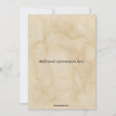 Bewerkbare Escape Room Party Uitnodiging (Achterkant)