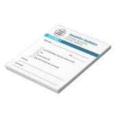 Bewerkbare esthetiek Referral Notitieblok (Linkerzijde)