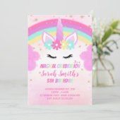 bewerkbare fantasie-uitnodiging kaart (Staand voorkant)