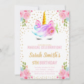 Bewerkbare Fantasy-uitnodiging met Sparkles Kaart (Voorkant)