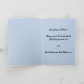 Bewerkbare felicitaties voor uw nieuwe woning kaart (Binnen)