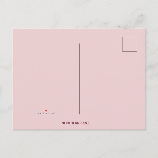 Bewerkbare Floral Garden Party Uitnodiging Briefkaart (Achterkant)