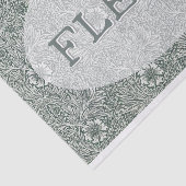 Bewerkbare Floral Medallion Decoupage William Morr Tissuepapier (Detail)