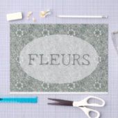 Bewerkbare Floral Medallion Decoupage William Morr Tissuepapier (Craft)