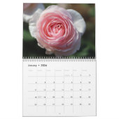 Bewerkbare Flower Natuur Fotografie Volle jaar Kalender (Jan 2026)