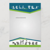 Bewerkbare Flyer Template voor Huisdiensten Kaart (Achterkant)