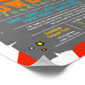 Bewerkbare flyer voor bowling fondsenwerving poster (Hoek)