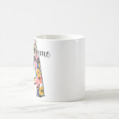 bewerkbare foto Alfabet letters A gepersonaliseerd Koffiemok (Center)