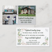 Bewerkbare foto Bed and Breakfast Visitekaartje (Voorkant / Achterkant)