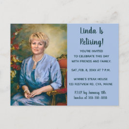 Bewerkbare foto Uitnodiging van de Partij van het 