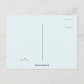 Bewerkbare foto's zijn verplaatst aankondigingskaart (Achterkant)