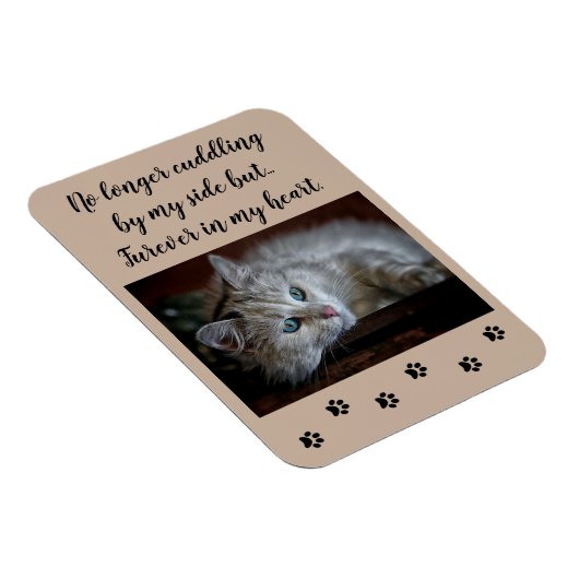 Bewerkbare Furever in mijn hart Magneet (Rechterzijde)