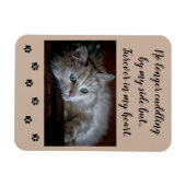 Bewerkbare Furever in mijn hart Magneet (Horizontaal)