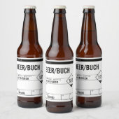 Bewerkbare generieke bierflesetiket Stickers (Flessen)