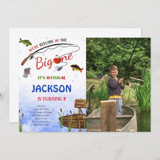 Bewerkbare Geviste verjaardagsfoto-uitnodiging Kaart (Voorkant / Achterkant)