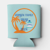 Bewerkbare gezinscruise blikjeskoeler (Achterkant)