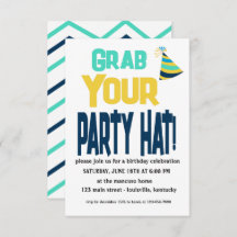 Bewerkbare Grab Your Party Pet Verjaardagsuitnodig