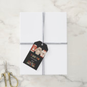 Bewerkbare Grappige Kerstfeest Gift Labels Cadeaulabel (Met Touw)