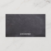 Bewerkbare groene appels Educator Visitekaartje (Achterkant)