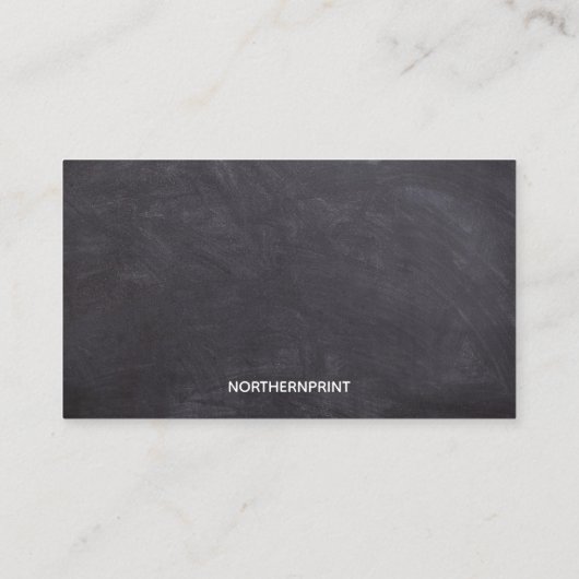 Bewerkbare groene appels Educator Visitekaartje (Achterkant)