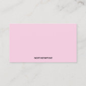 Bewerkbare Hair Salon Loyalty Rewards Kaart (Achterkant)