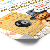 Bewerkbare halloween bingo flyer poster (Hoek)