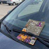 Bewerkbare Halloween Fondsenwervingsflyer met QR-c Flyer